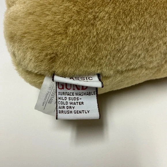 Vintage Gund Classic Pooh Plush Winnie the Pooh with Honey Pot Stuffed Animal - Picture 8 of 16